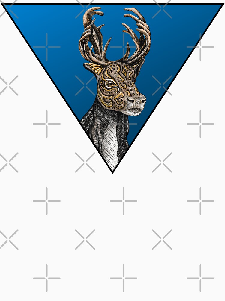 Artwork view, Caribou (Reindeer) Totem designed and sold by Free-Spirit-Meg