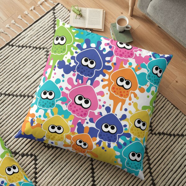 SPLATOON squid splats Floor Pillow