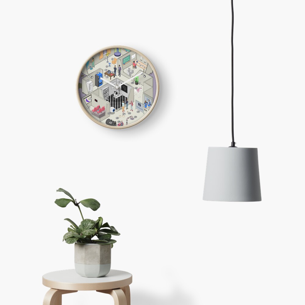 Item preview, Clock designed and sold by petemandik.