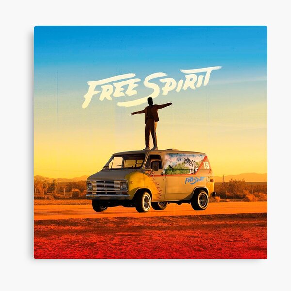 Free Spirit - Khalid album cover Canvas Print