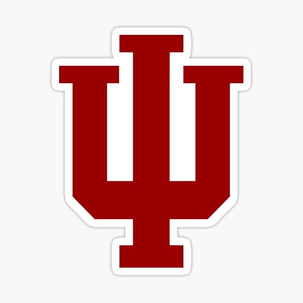 Indiana University Sticker