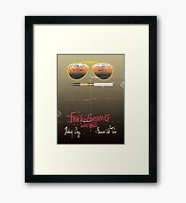 Minimalist Fear amd Loathing Framed Print