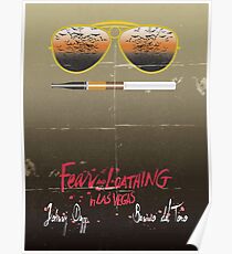 Minimalist Fear amd Loathing Poster