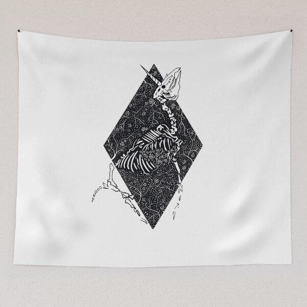 Item preview, Unicorn Fossil designed and sold by Strange Familiar Art & Design.