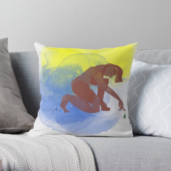 Planting Intention Throw Pillow