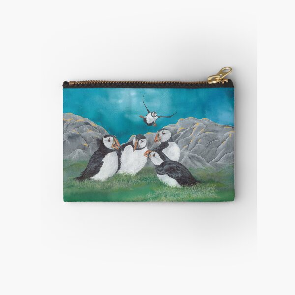 Item preview, "Puffin Party" designed and sold by Jules Summers.