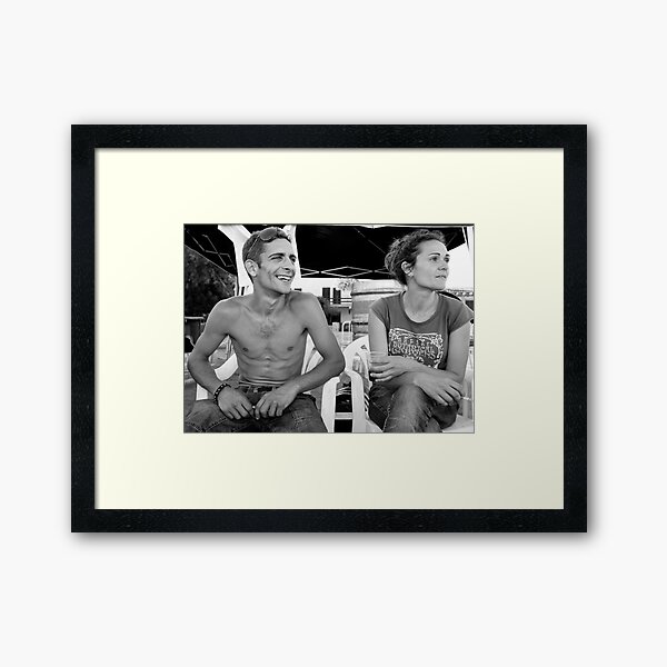 Festival Staff (Family) Framed Art Print