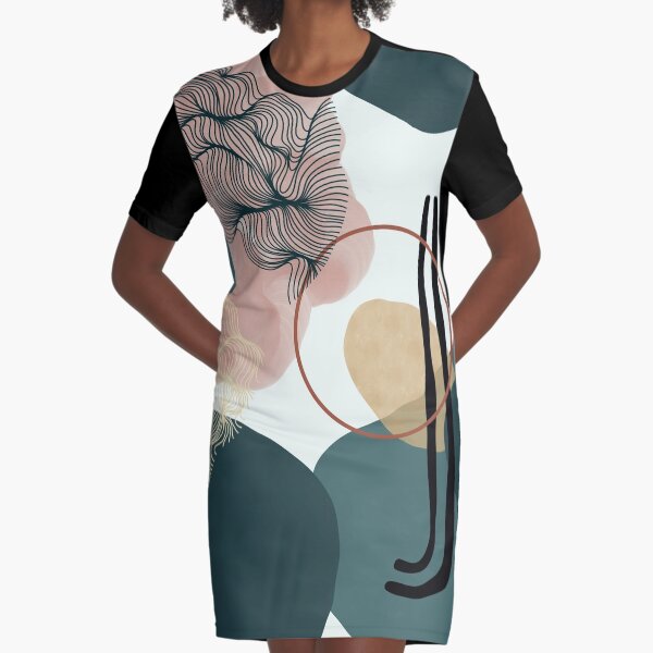 Zara Graphic T-Shirt Dress