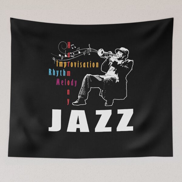 Item preview, Four elements that Jazz has melody harmony rhythm improvisation designed and sold by piketo.