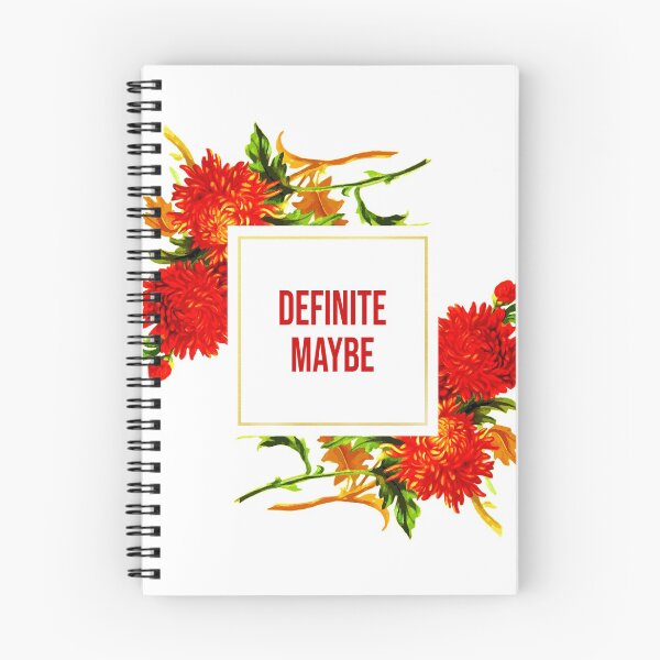 Item preview, Flowery Oxymoron, Definite Maybe designed and sold by MaplewoodMerch.