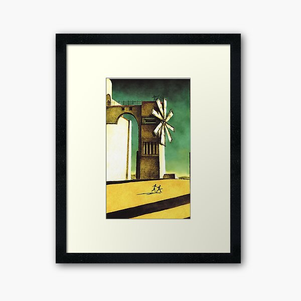 Ico game front cover artwork Framed Art Print