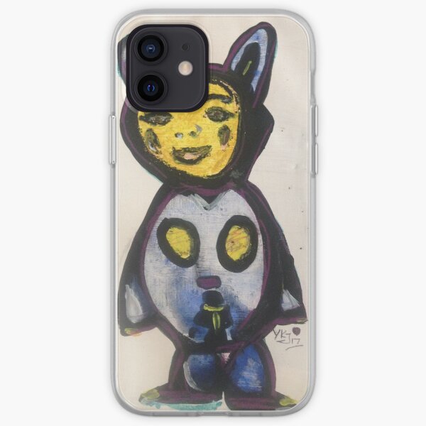 Blue Bear Boy iPhone Soft Case