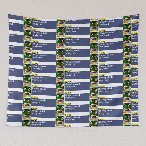Item preview, Enemy shield analyzed. (Bumper Sticker) designed and sold by Cyberphile.