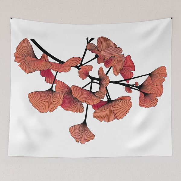 Item preview, Gingko Red designed and sold by WeeBirdDesign.