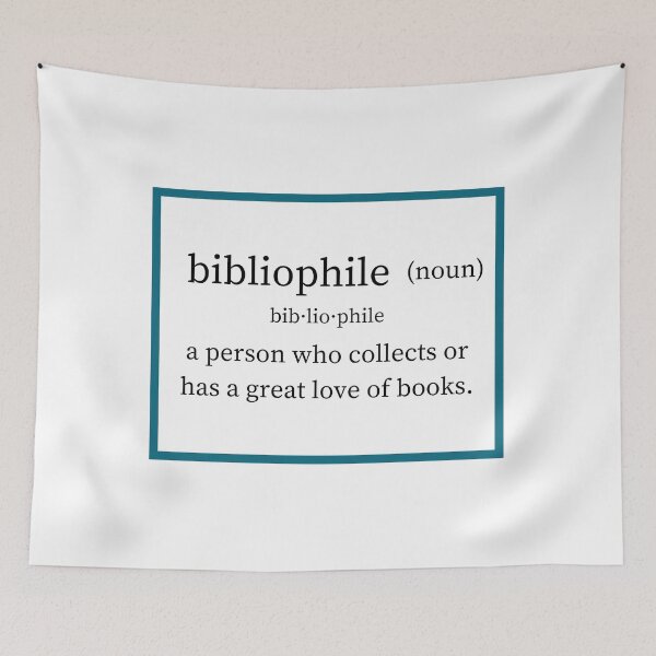 Item preview, bibliophile definition designed and sold by erinaceous.