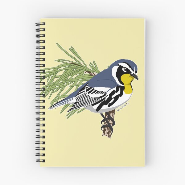 Item preview, Yellow-Throated Warbler designed and sold by BennuBirdy.