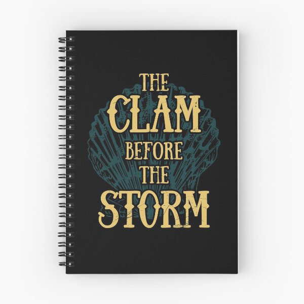 Item preview, The Clam Before The Storm designed and sold by BlueRockDesigns.