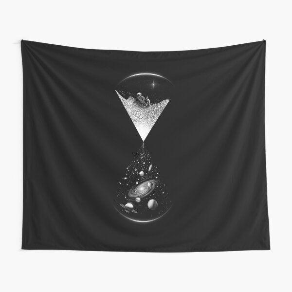 Vista previa del artículo con la obra «Tiempo espacial», diseñado y vendido por nicebleed.