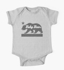 California Bear Family (BABY Bear Version) One Piece - Short Sleeve