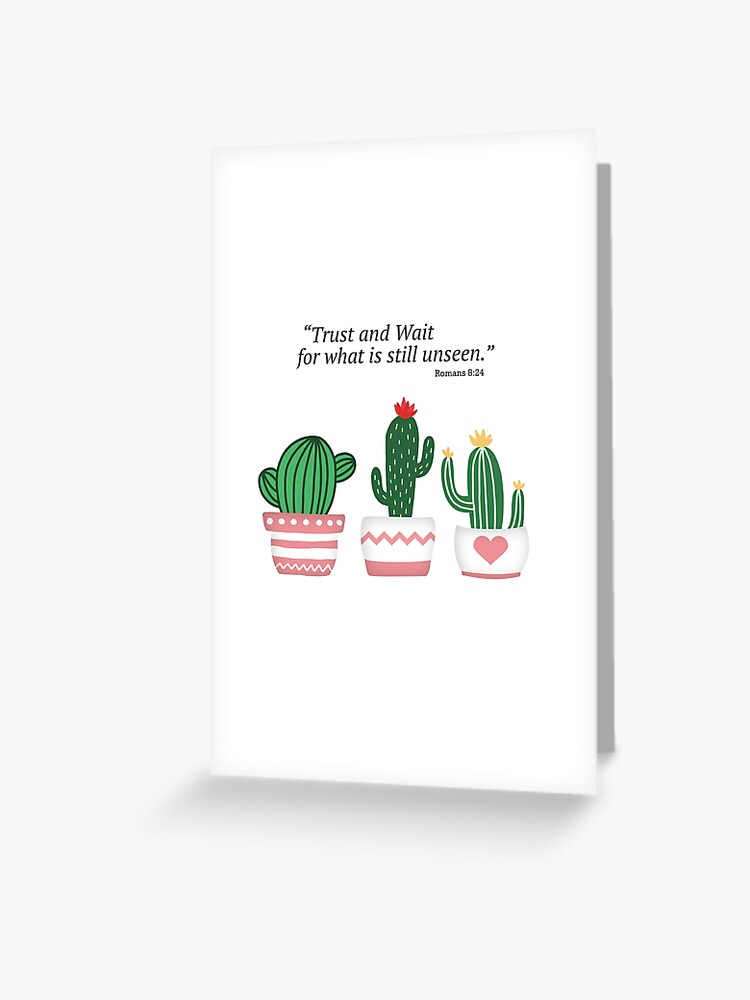 Trust & Wait {Card} Trust & Wait {Card}