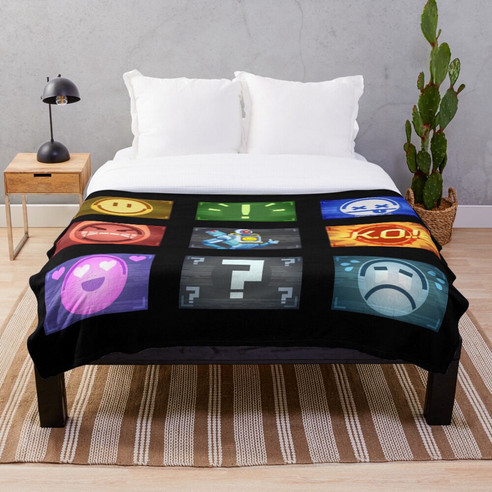 "Apex Legends Pathfinder Screens Black" Throw Blanket for Sale by