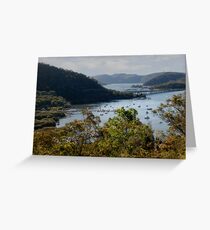 Hawkesbury River Bridges Greeting Card