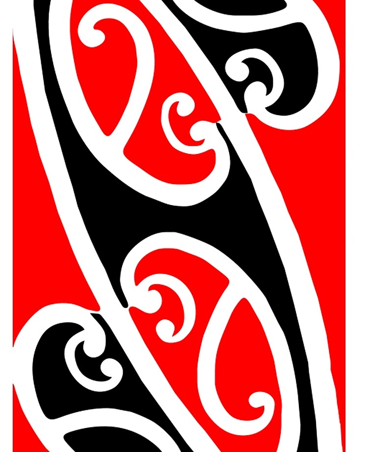 Illustration About Kowhaiwhai Maori Seamless Tattoo Pattern 56 Off 1294