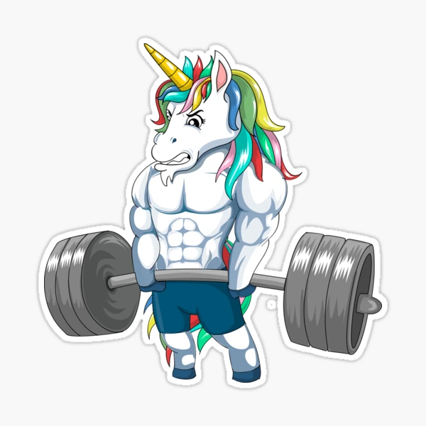 Unicorn Weightlifting T shirt Fitness Gym Deadlift Rainbow Gifts Party Men  Women Art Board Print for Sale by LiqueGifts