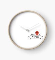Made in Nevada Clock