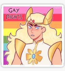 Pegatina she-ra dijo derechos gay