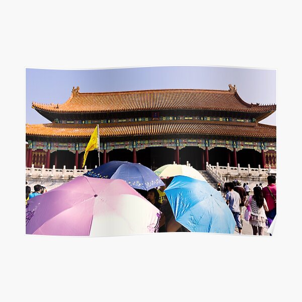Umbrella Army - Beijing China Poster