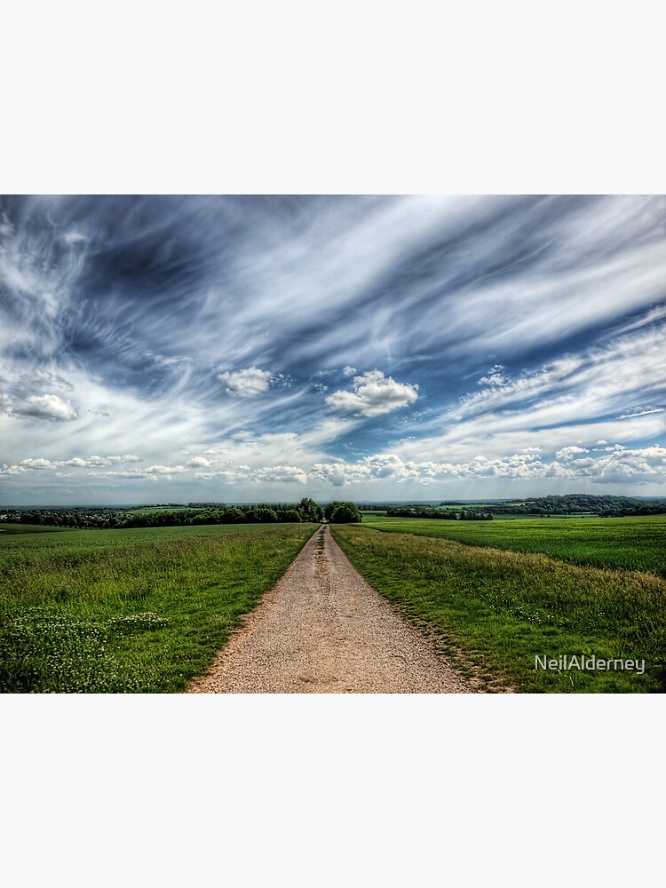 A Farm Road Just Outside Winchester by NeilAlderney