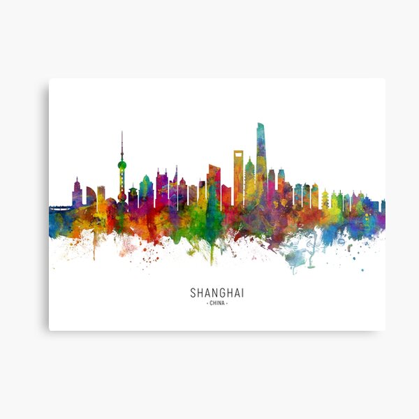 Item preview, Shanghai China Skyline designed and sold by MICHAEL TOMPSETT.
