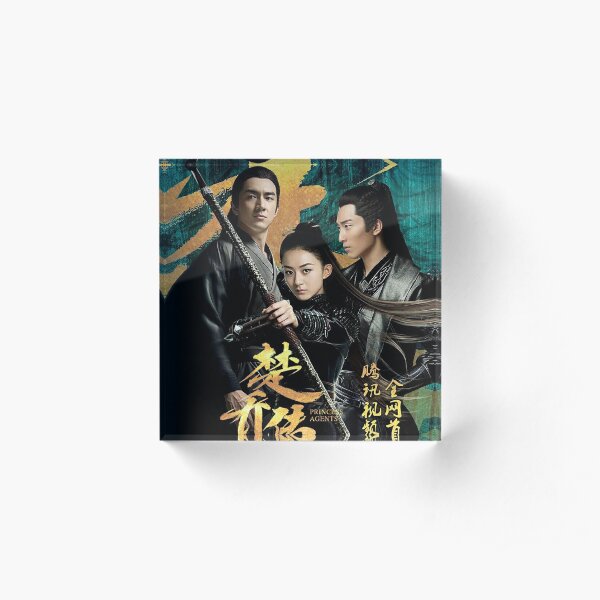 Princess Agents Tshirt Acrylic Block