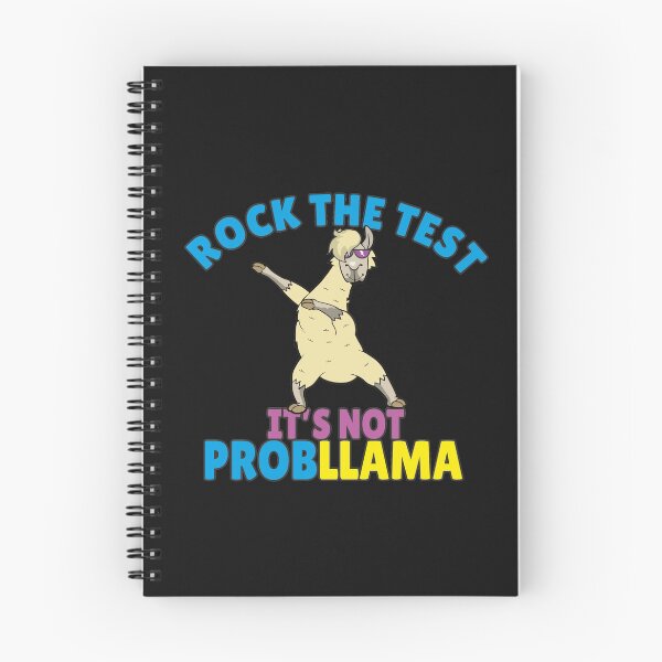 Item preview, Rock The Test Day It's Not Probllama Dabbing Llama Funny Inspirational Teacher Quote  designed and sold by alenaz.