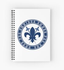 Dumas Musketeers Fencing Gear Spiral Notebook