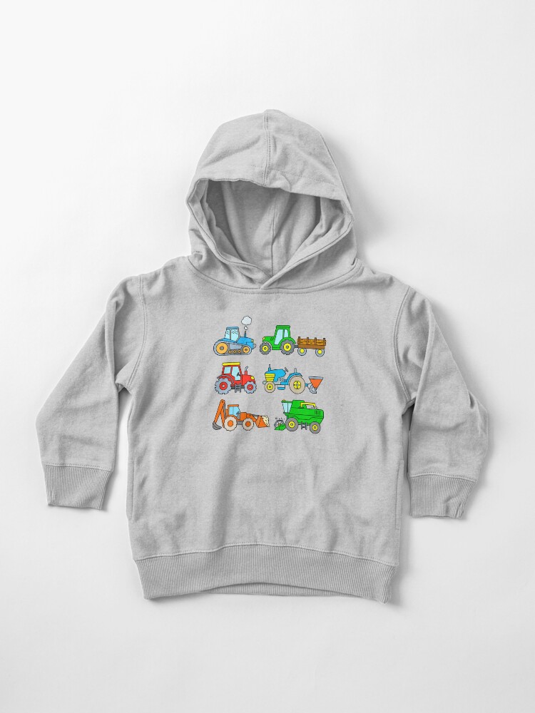 tractor Toddler Pullover Hoodie