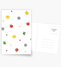 Animal Crossing New Leaf - 3DS Pattern Postcards