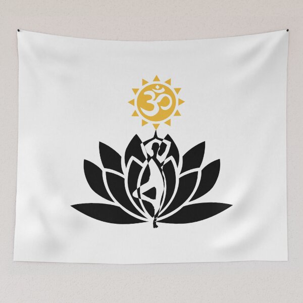 Item preview, Lotus Flower - Om Yoga designed and sold by OMdesign10.