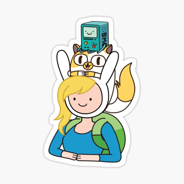 Fionna and Cake Adventure Time JDM Custom Vinyl Decal Sticker 