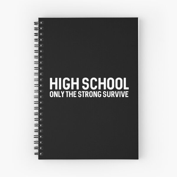 Item preview, High School Only The Strong Survive Funny Graduation Gift graduate humor quote for son daughter  designed and sold by alenaz.