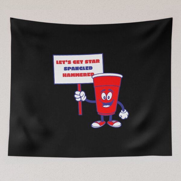 Item preview, Let's Get Star Spangled Hammered Independence Day Celebration designed and sold by LarkDesigns.