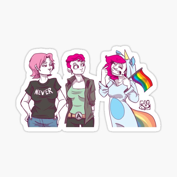 L-Drama Rebus | Never a Joy Sticker