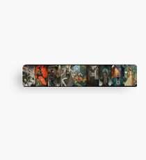 Dragon Age Inquisition Companion Tarot Cards Canvas Print