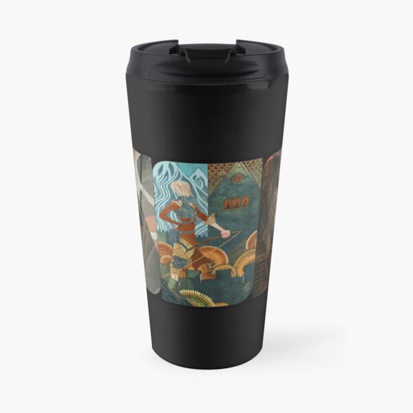 Dragon Age Inquisition Companion Tarot Cards Travel Mug