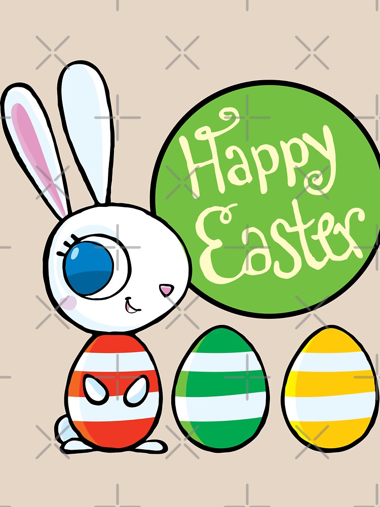 rabbit and Happy Easter by duxpavlic