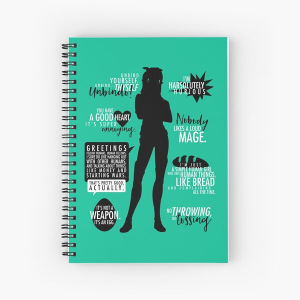 The Dragon Prince - Rayla Spiral Notebook