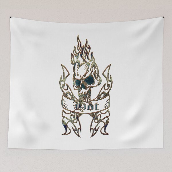Item preview, Hot skull designed and sold by wolfgangrainer.