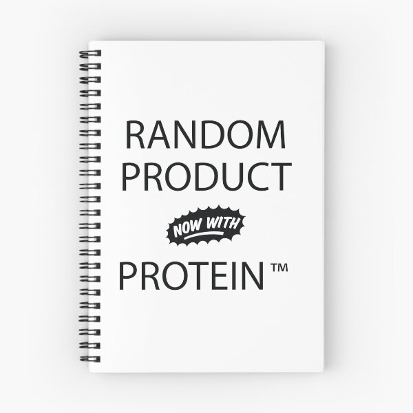 Aperçu de l'œuvre Random Product Now With PROTEIN™ créée et vendue par justwentVIRAL.