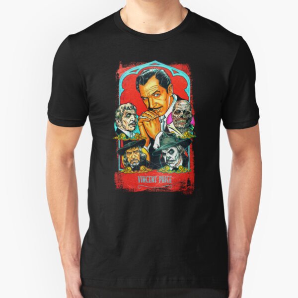 Vincent Price - Masters of Horror Slim Fit T-Shirt